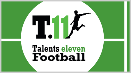 Création du logo et des cartes de visites de Talents Eleven Football - Design et réalisation Agence ekooo